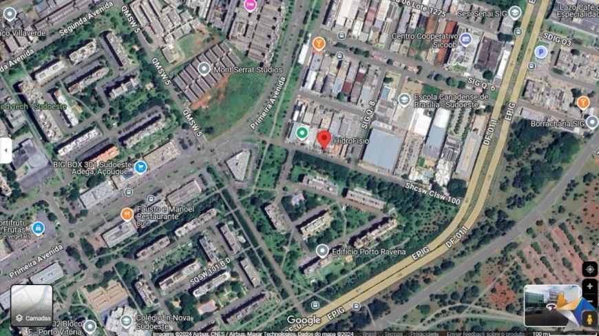 Loja Comercial Térreo Disponível para locação - 538m² - SIG/SUL Quadra 08