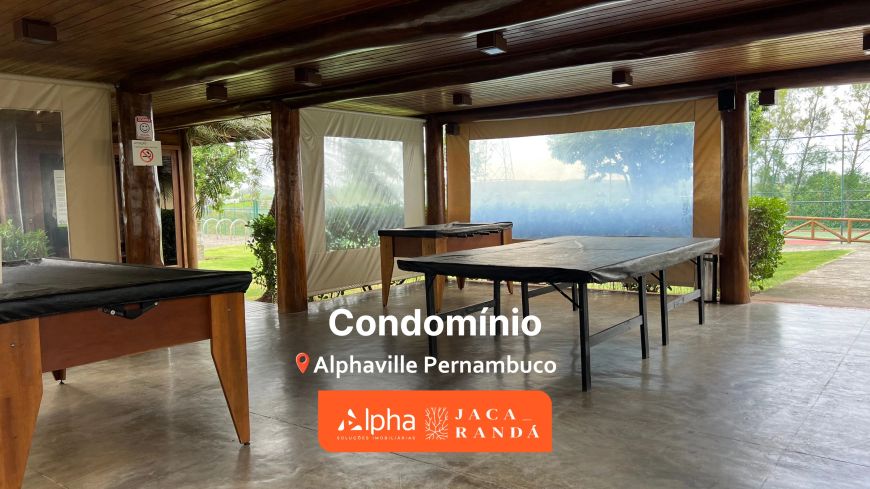 LOTE NO ALPHAVILLE PERNAMBUCO 1 - COM VISTA PARA O LAGO