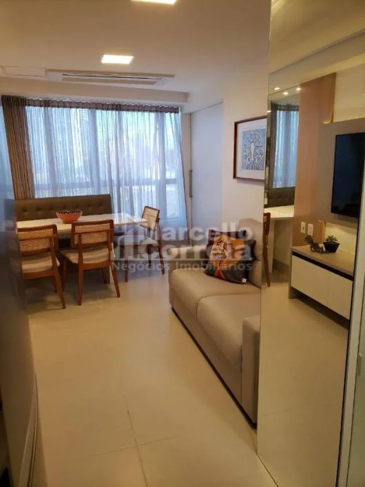 Flat à Beira Mar de Piedade 54m² alto padrão - 2 quartos - MOBILIADO