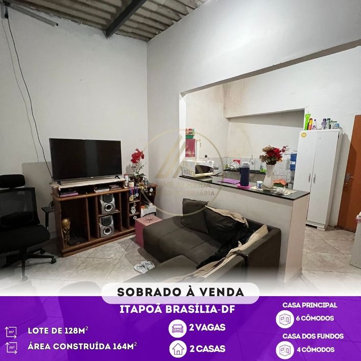 Imóvel para venda tem 164 metros quadrados com 5 quartos em Del Lago I - Brasília - DF