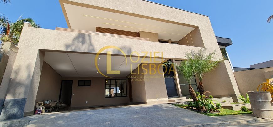CASA NOVA 4 SUÍTES PISCINA CHURRASQUEIRA LOTE 400m² NASCENTE CONDOMÍNIO RUA 02 COLÔNIA VICENTE PIRES