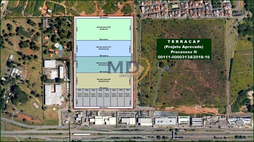 Área de 160 mil m² para venda em Brasília