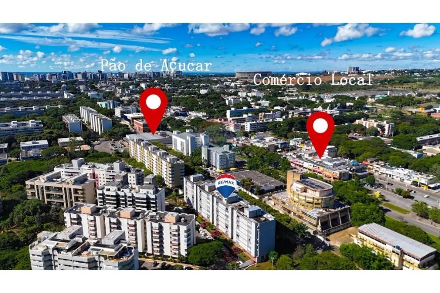 Asa Norte 309 - apartamento 2 quartos varanda vista livre