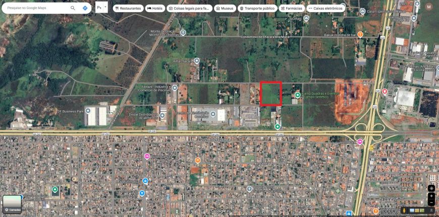 Setor Ana Maria, atrás Depósito do Carrefour PX DF 290, 40.000m² Escriturada