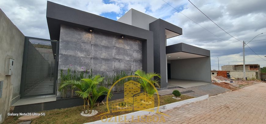 CASA NOVA NASCENTE 3 SUÍTES PISCINA CHURRASQUEIRA LOTE 300m2 CONDOMÍNIO EPTG RUA 04 VICENTE PIRES