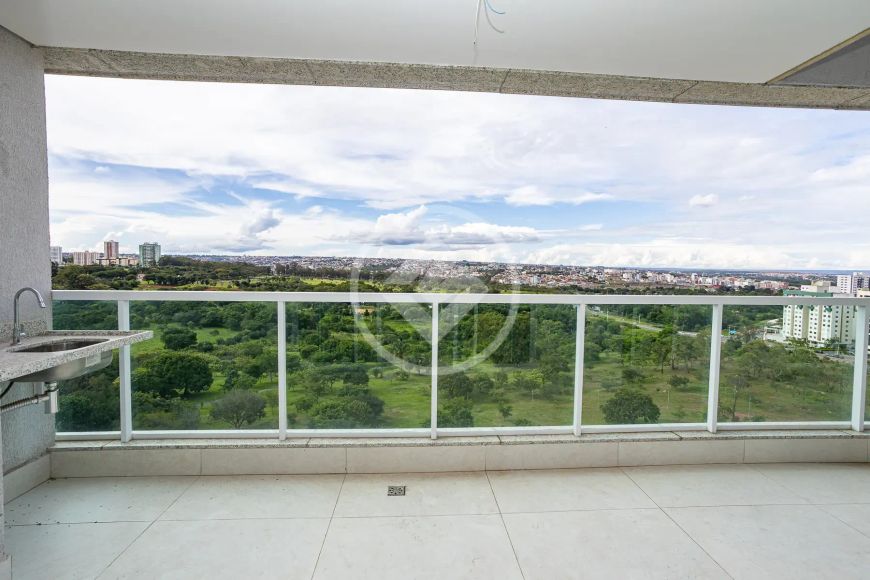 Apartamento 4 suítes em Frente ao Parque - 164 m2 -Com Armários - Mansões Paradiso codigo: 91053