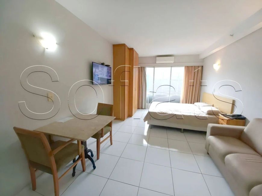 Flat American Loft disponível para venda com 28m², 1 dormitório e 1 vaga de garagem