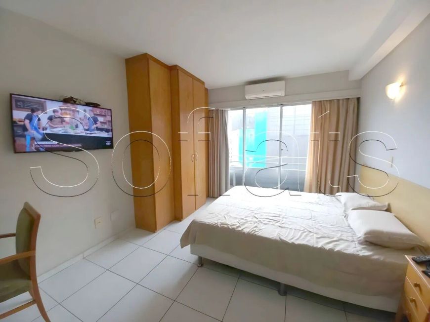 Flat American Loft disponível para venda com 28m², 1 dormitório e 1 vaga de garagem