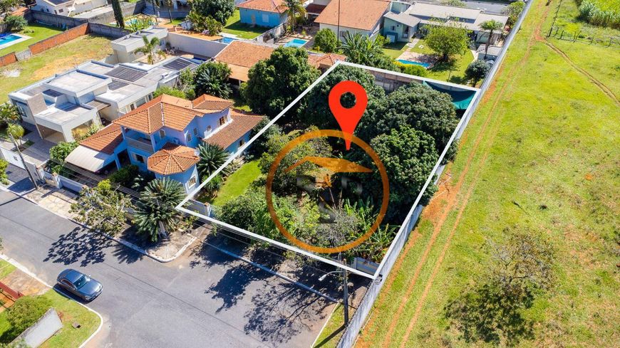 Terreno 800m² Condomínio Mônaco.