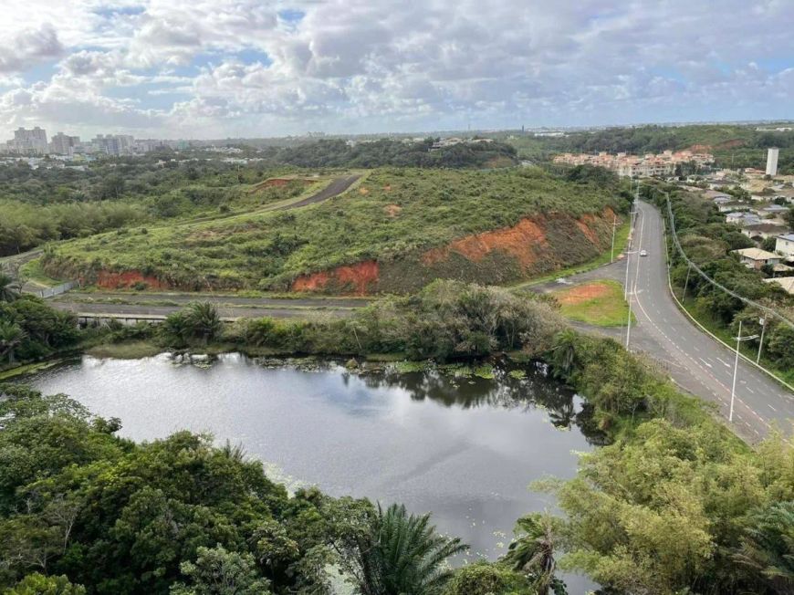 Apartamento Patamares 3 suítes 133m2 Residencial Ondas de Patamares Decorado Vista Mar