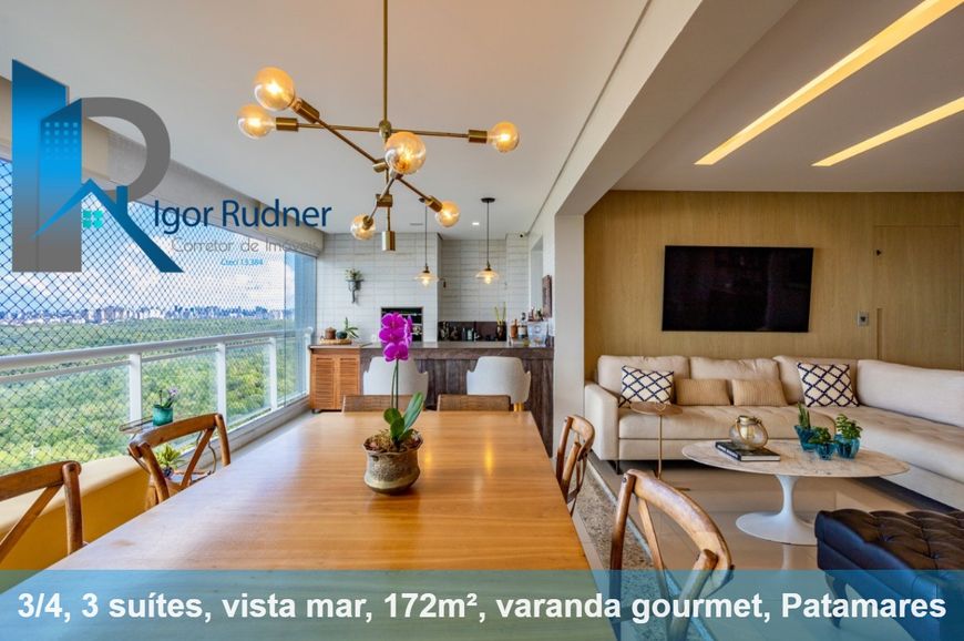 Apartamento 3 Suítes, Greenville, 172m²