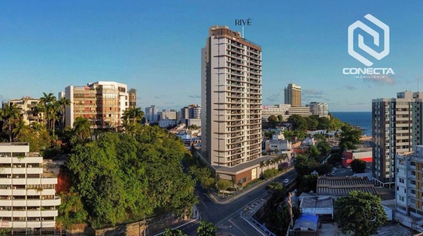 Rivê Moura Dubeux - Apartamento residencial à venda, Rio Vermelho, Salvador.
