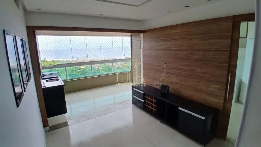 Apartamento quarto e sala vista mar com varanda a venda em Patamares