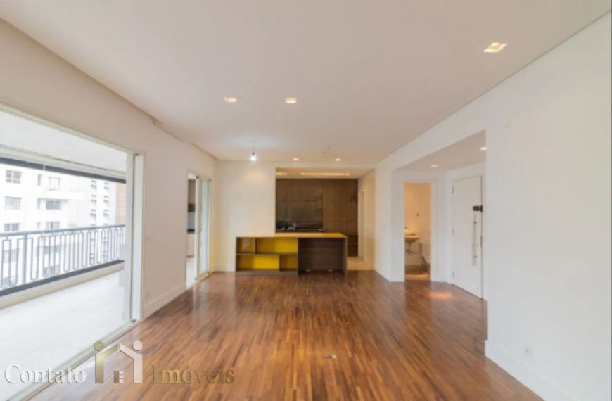 Apartamento para locação no itaim bibi com 158m² e 3 suítes