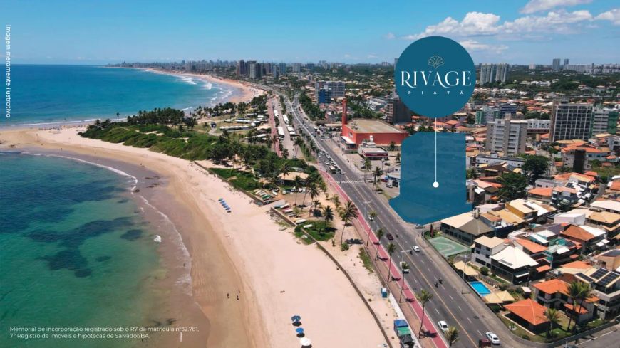 RIVAGE PIATÃ APARTAMENTOS STUDIO, QUARTO e SALA , 2 QUARTOS PIATÃ