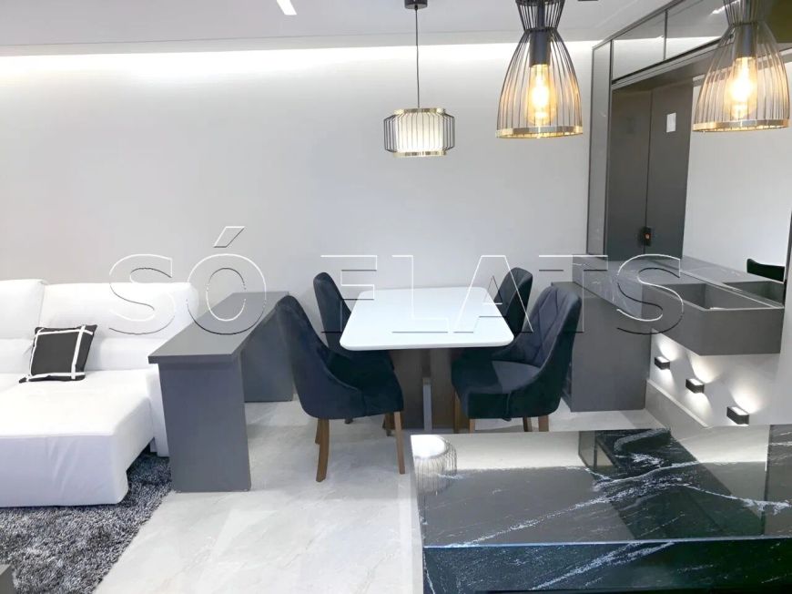Flat Saint James disponível para venda com 43m², 01 dorm e 1 vaga