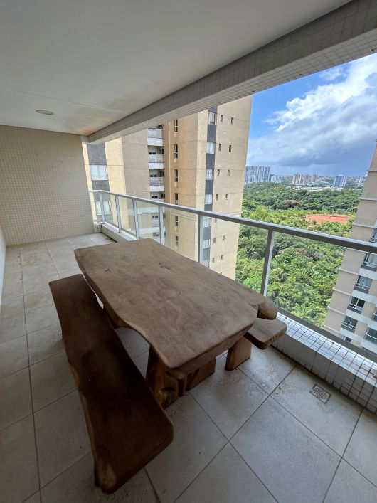 APARTAMENTO 3/4 COM SUÍTE E VARANDA NASCENTE ANDAR ALTO NO GREENVILLE PLATNO