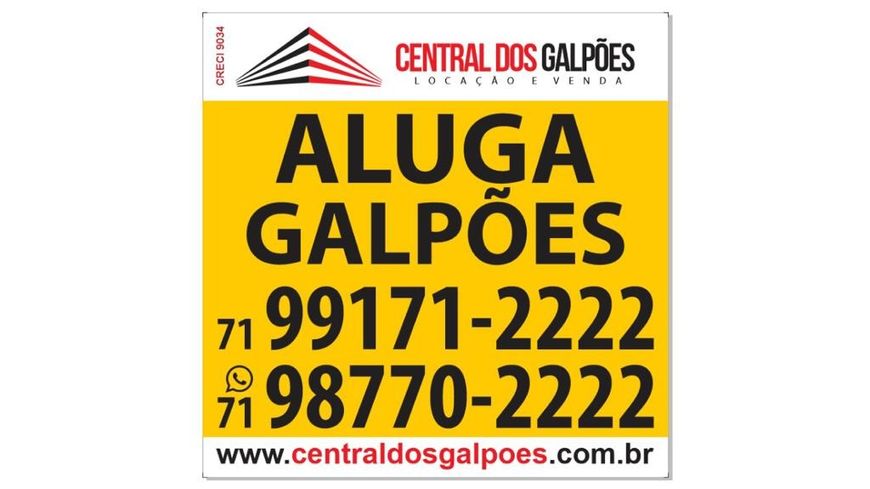 Galpão/Depósito/Armazém para aluguel possui 1100 metros quadrados com 3 banheiros