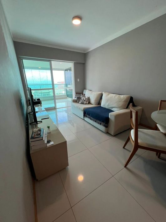 Apartamento 3/4 em Armação, 112m², 1 Suíte, 2 Vagas, Nascente