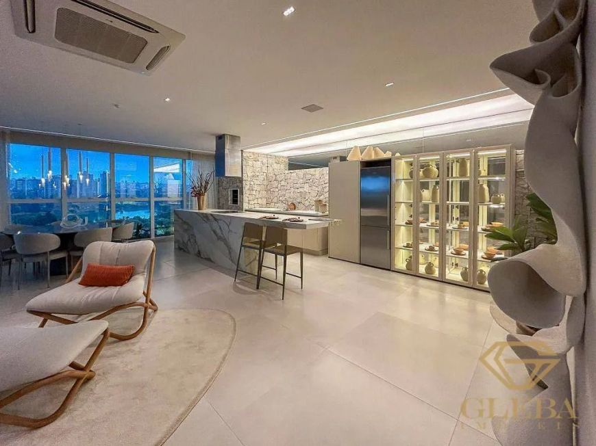Apartamento de alto padrão na planta à venda em Londrina Harry Prochet Gaia: elevador privativo