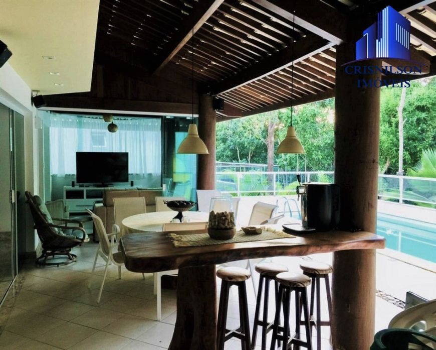 CASA À VENDA ALPHAVILLE I, SALVADOR, 4 SUÍTES, ESPAÇO GOURMET, PISCINA, R$ 3.500.000,00!