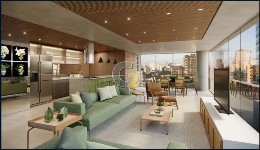Apartamento cobertura à venda na Vila Mariana com 3 suites e 3 vagas