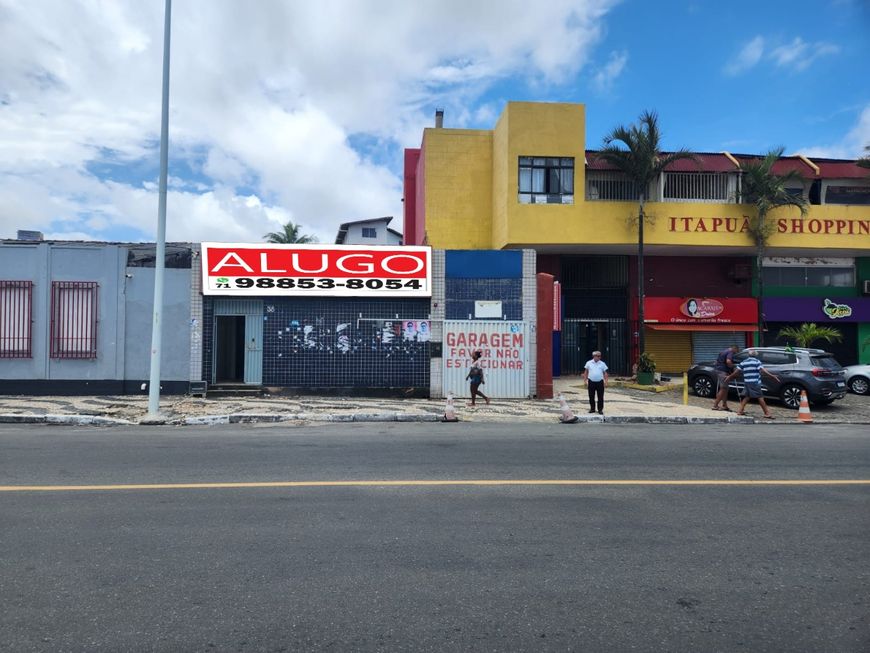 Imóvel comercial para aluguel frente de rua, com 150m2 com 4 salas em Itapuã - Salvador - Bahia
