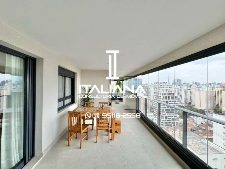 Apartamentos Mobiliado em Pinheiros. Com 3 Quartos e 2 Vagas