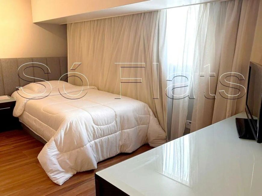 Flat Wyndham São Paulo Berrini disponível para venda com 29m², 01 dormitório e 01 vaga de garagem