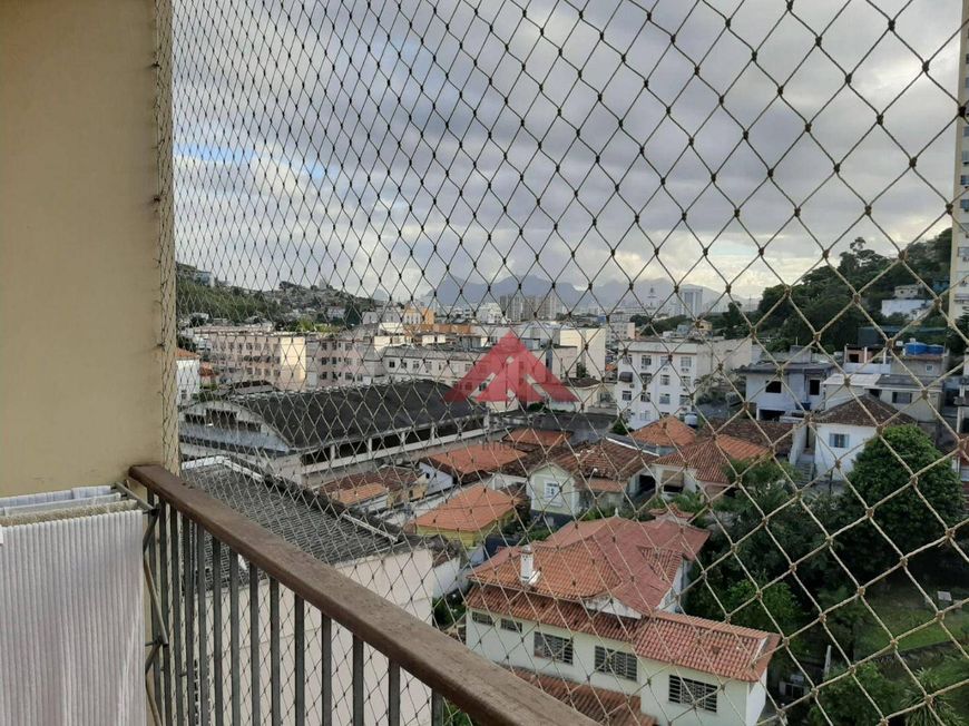 Apartamento no Fonseca na João Brasil,próximo a Alameda São Boa Ventura,com varanda,sala ,dois quart