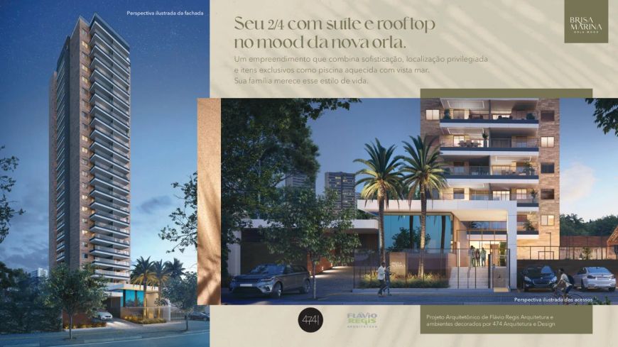 Apartamento 2 quartos à venda no Brisa Marina Orla Mood em Pituaçu, 61 m²