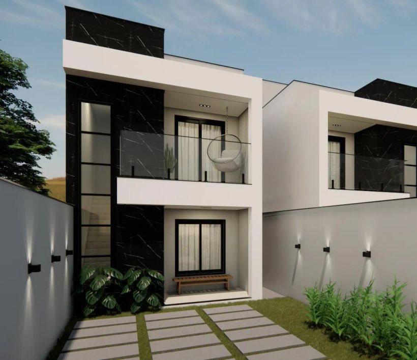 Casa Duplex não Geminada, com 125m², 2 Suítes e Quintal – Portal Jacaraípe