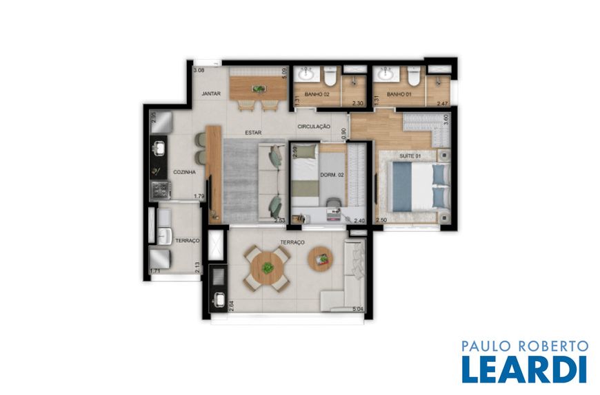 APARTAMENTO - CHÁCARA SANTO ANTONIO - SP