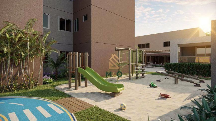 Apartamento com 3 dormitórios à venda, 56 m² por R$ 422.134 - Engenheiro Luciano Cavalcante - Fortal