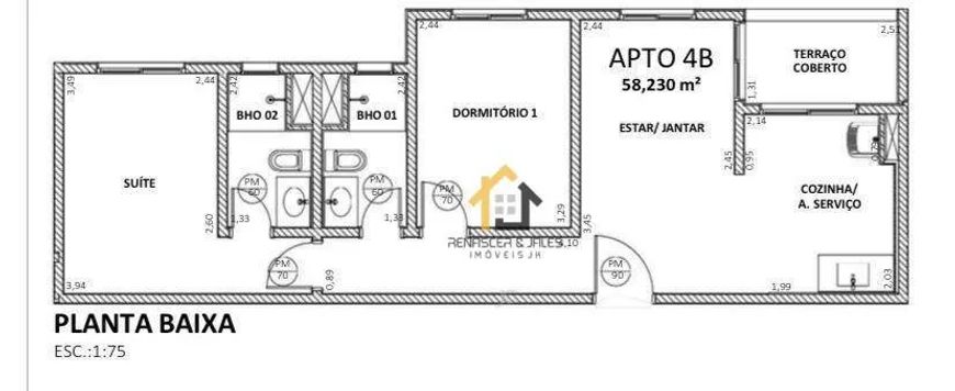Apartamento com 2 Quartos à venda, 58 m² por R$ 399.000 - Nau Vivendas - São José do Rio Preto/SP