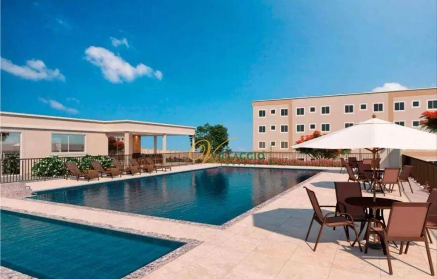Apartamento com 2 dormitórios à venda, 40 m² por R$ 250.000 - Parque Rio das Vertentes - São José do