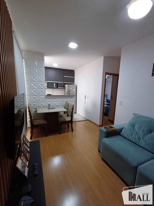 Apartamento com 2 dorms, Loteamento Clube V, São José do Rio Preto - R$ 260 mil, Cod: 14097