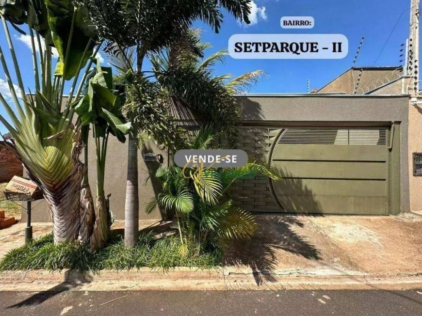 Casa com 3 quartos à venda, 119 m² por R$ 330.000 - Setparque Avenida 2 - São José do Rio Preto/SP