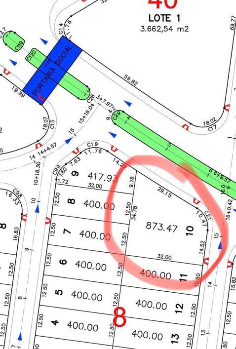 Lote condomínio Rec do Lago, excelente topografia