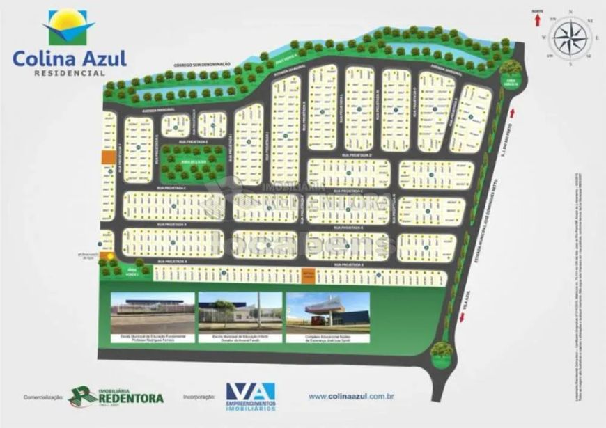 Residencial Colina Azul lote de 200m²