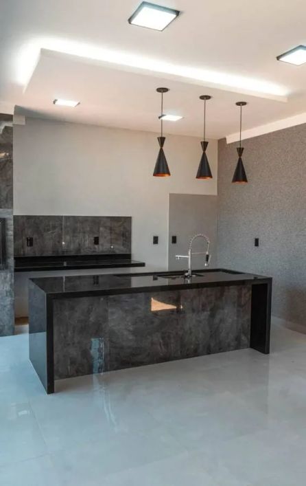 Casa Venda 3 dormitórios cozinha goumert São José do Rio Preto