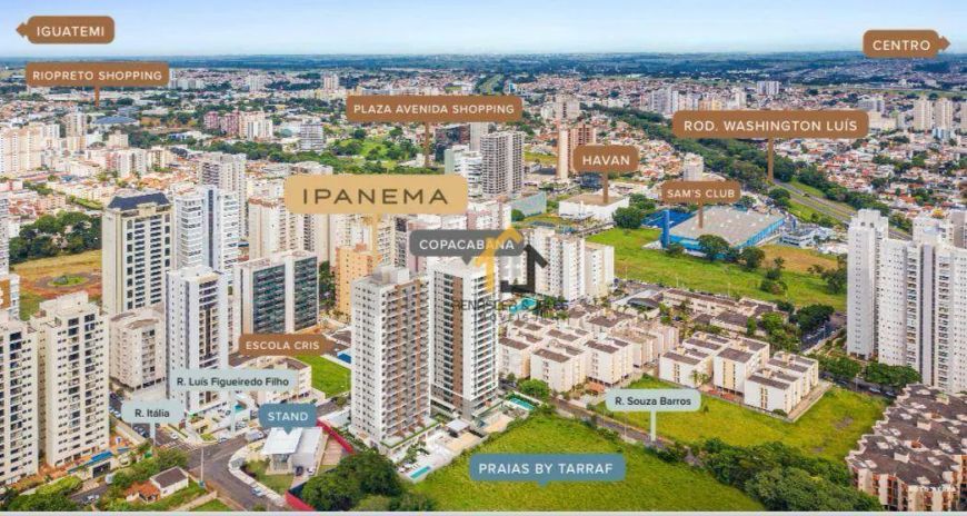 Apartamento com 2 dormitórios à venda, 67 m² por R$ 569.500 - Ipanema By Tarraf - São José do Rio Pr