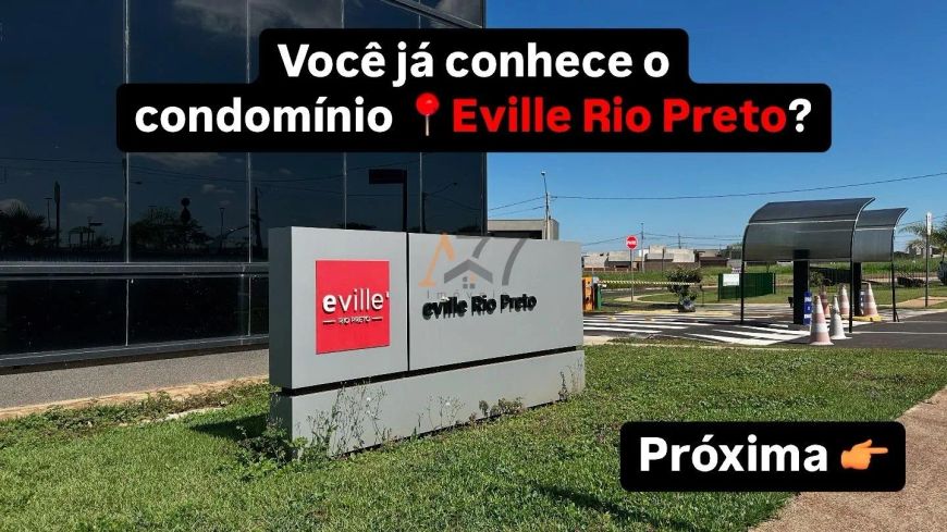 Terreno de 200m² plano à venda Eville Maisparque Rio Preto - São José do Rio Preto, SP