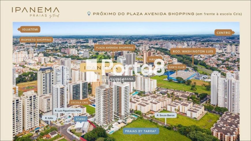 Apartamento de 67m² Próximo ao Plaza Avenida Shopping com Lazer Completo.