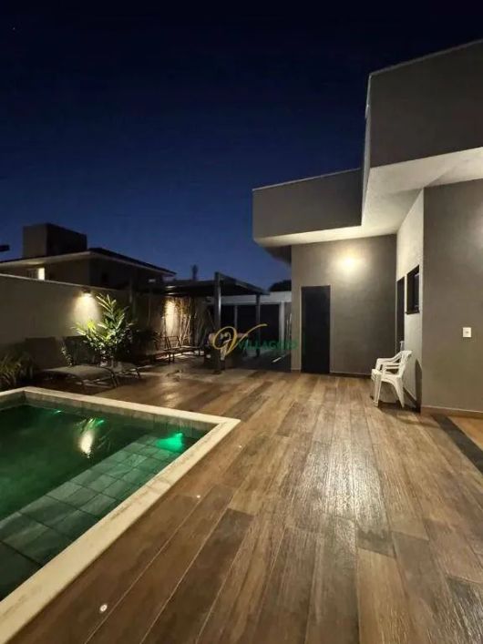 Casa com 3 dormitórios à venda, 220 m² por R$ 1.590. - Loteamento Recanto do Lago - São José do Rio