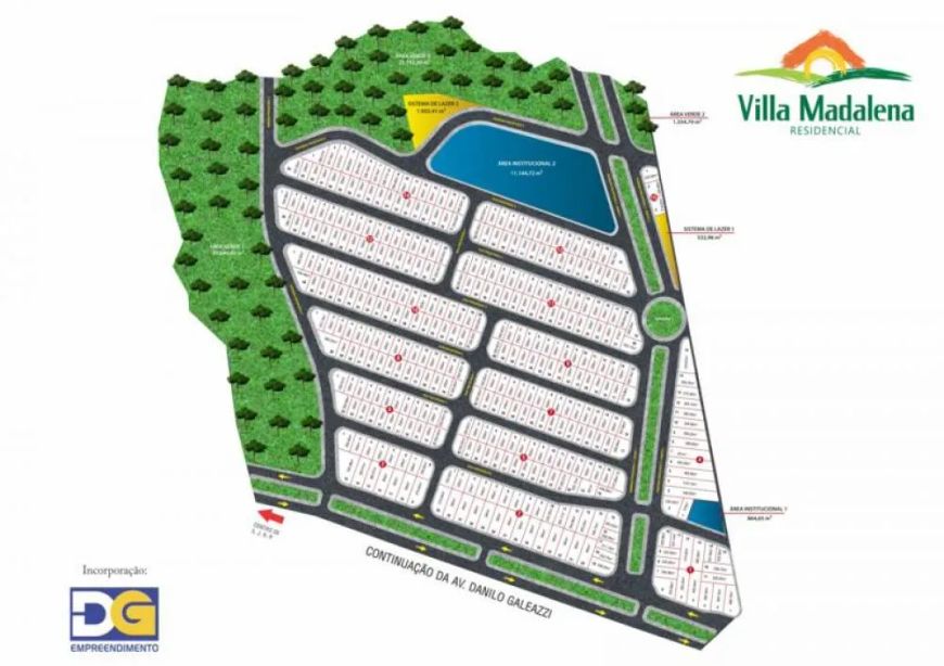 Terreno de 600m² na Danilo Galeazzi em Rio Preto