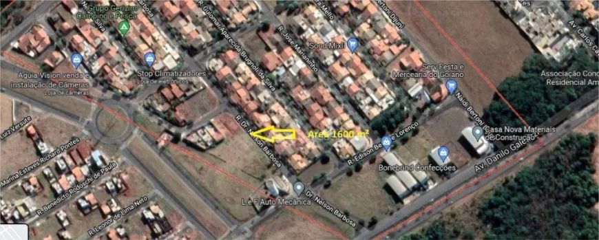 Área à venda, 1600 m² por R$ 990.500,00 - Residencial Machado I - São José do Rio Preto/SP