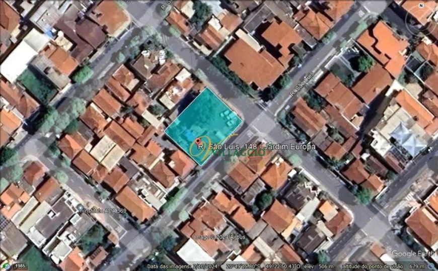 Terreno à venda, 810 m² por R$ 1.500.000 - Jardim Europa - São José do Rio Preto/SP
