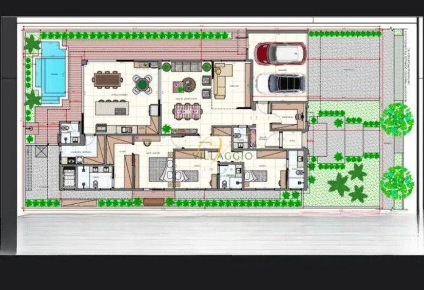 Casa com 3 dormitórios à venda, 243 m² por R$ 3.200.000 - Residencial Quinta do Golfe - São José do