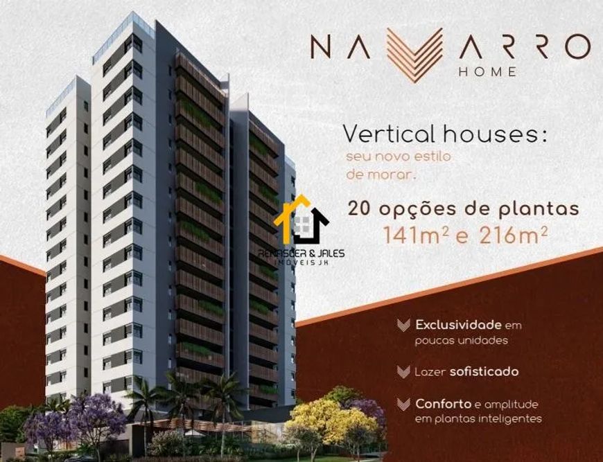 Cobertura com 3 dormitórios à venda, 216 m² por R$ 2.200.000 - Navarro Home - Sã